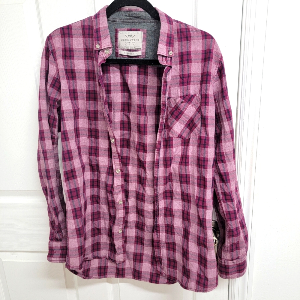 #288 Brunswick garments men's long sleeve shirt